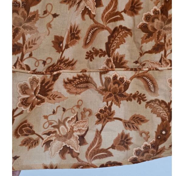 Mason's Daughter Emma Floral Linen Blend Maxi Skirt Golden Meadow Size Small - Picture 14 of 16